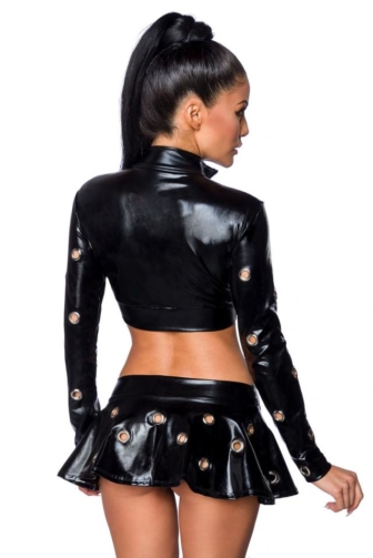 Wetlook Set with Skirt