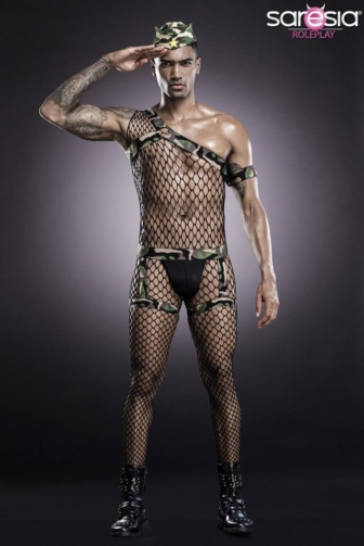 Army Costume by Saresia MAN roleplay
