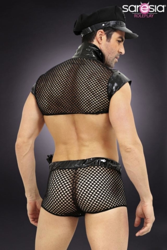 Police officer costume by Saresia MEN roleplay